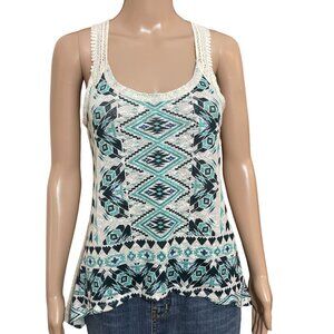 No Boundaries Boho Style Knitted Top Size Medium
